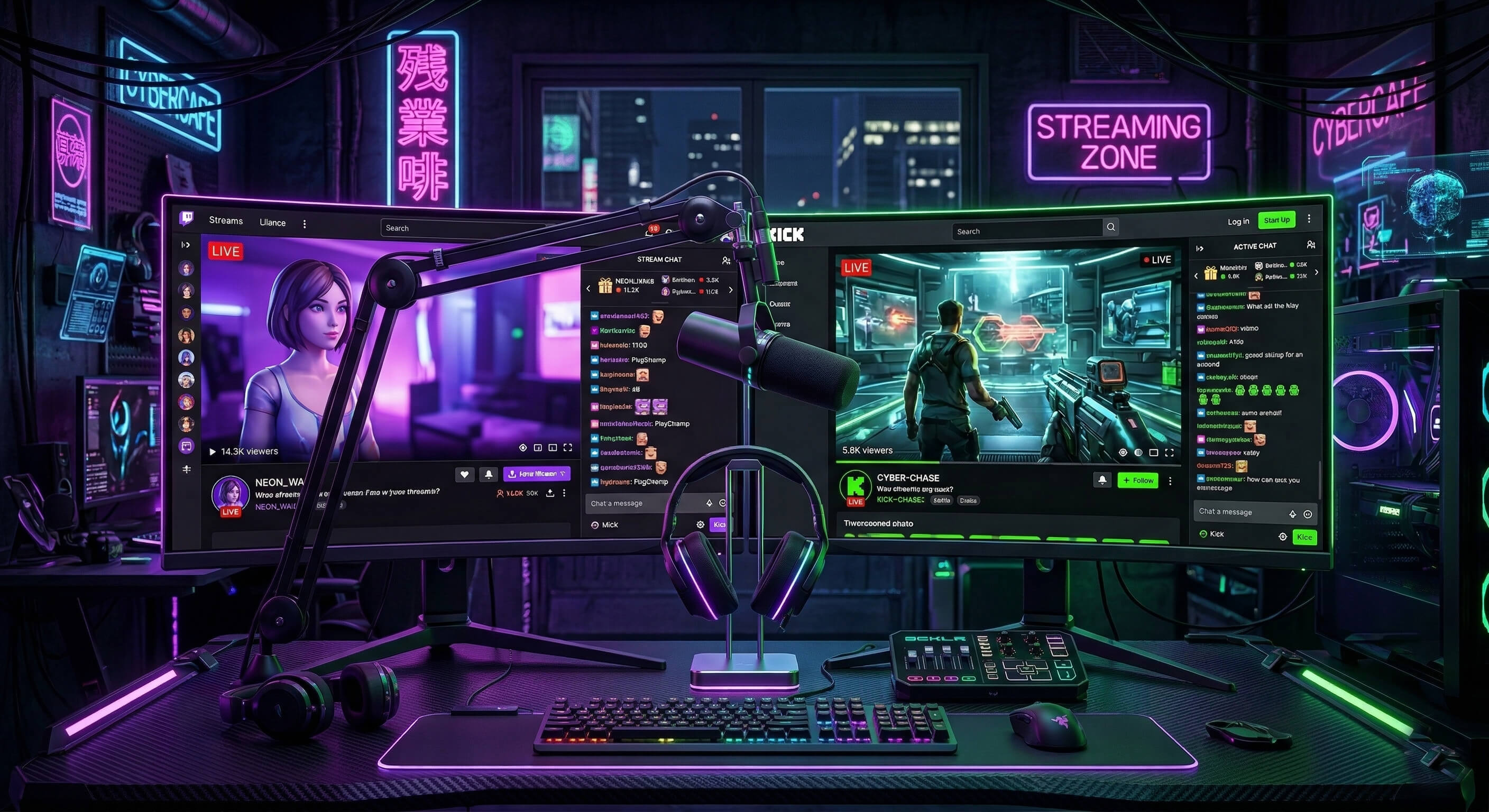 ¿Kick o Twitch en 2026? Guía para monetizar tu primer dólar en LATAM.